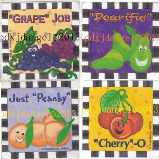 Smilemakers Sniff Sticker-Fruit Border Lot