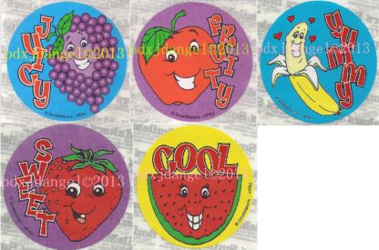 Smilemakers Sniff Sticker-Fruit Lot