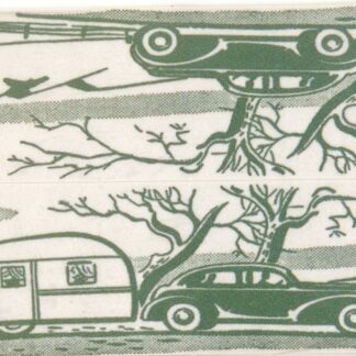 Vintage Stickers, Mint in Package: Camping Borders Artemis