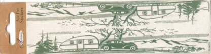 Vintage Stickers, Mint in Package: Camping Borders Artemis