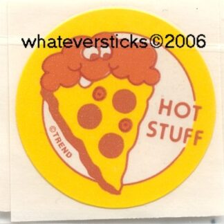 Trend Glossy Sniff Sticker: Pizza