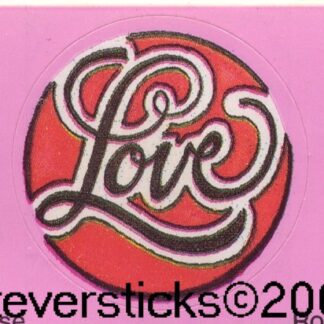 Vintage Paper Art Sniff Sticker Strip-Rose 2
