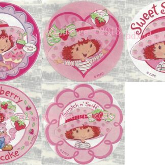 Smilemakers Sniff Sticker-Strawberry Shortcake Lot