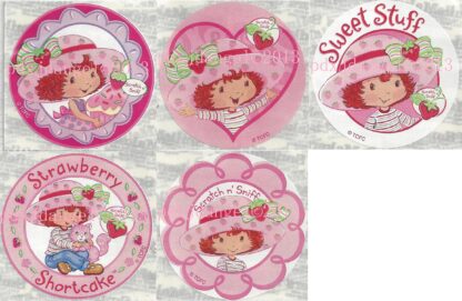 Smilemakers Sniff Sticker-Strawberry Shortcake Lot