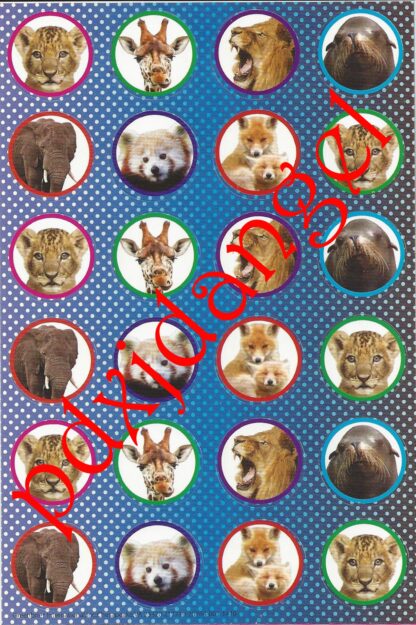 Sticker Sheet: Adorable Animals