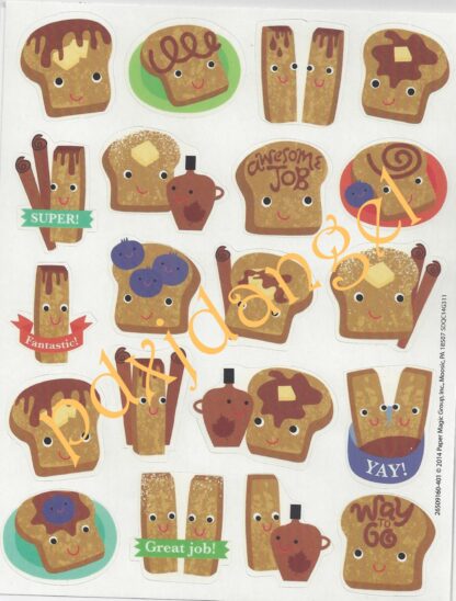 Eureka Sniff Sticker Sheet: Cinnamon