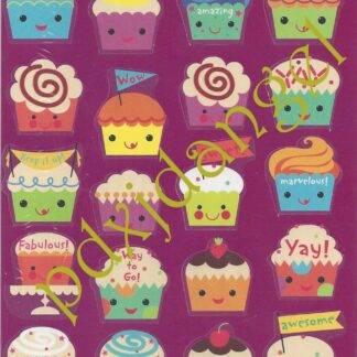 Eureka Sniff Sticker Sheet: Cupcake