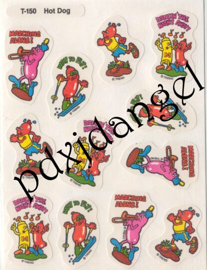 Trend Matte Die-Cut Sniff Sheet: Hot Dog