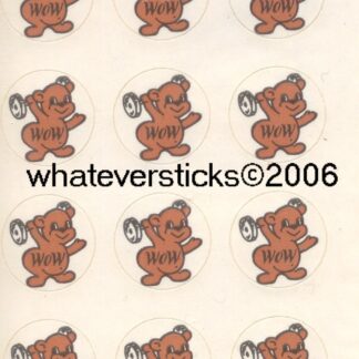 Teech-Um Matte Sniff Sticker Sheet:  Cinnamon