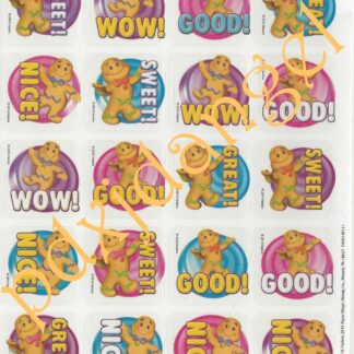 Eureka Sniff Sticker Sheet: Gingerbread