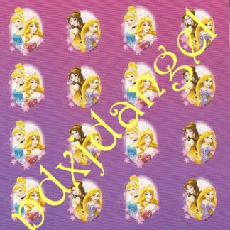 Sticker Sheet: Princesses