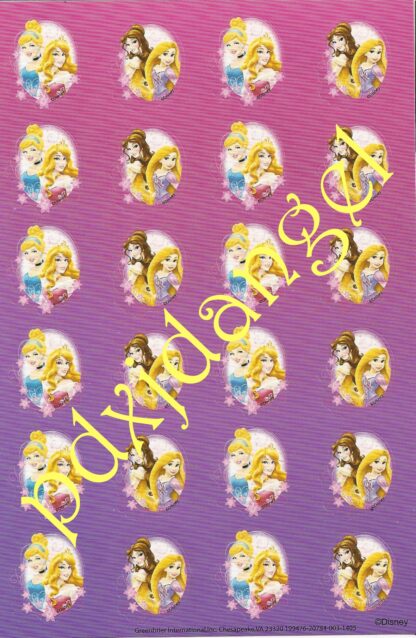 Sticker Sheet: Princesses