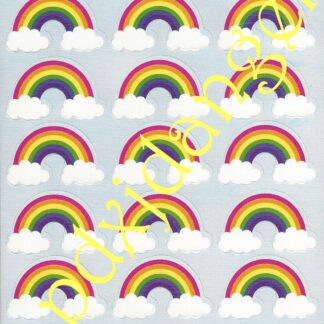 Sticker Sheet: Rainbows