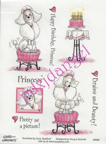 Suzy's Zoo Large Module: Poodle Pretty Princess