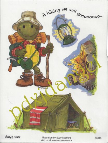 Suzy's Zoo Large Module: Turtle Camping Summer