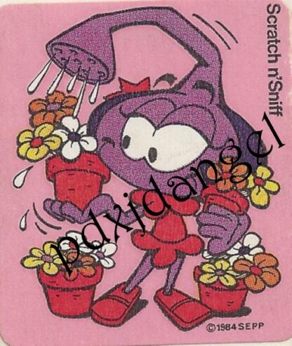 Snork Scratch and Sniff Sticker: Flowers