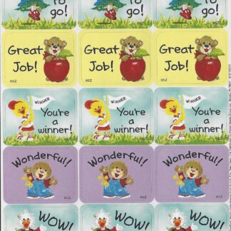 Sticker Sheet: Suzy's Zoo Sheet Inspirational Motivational