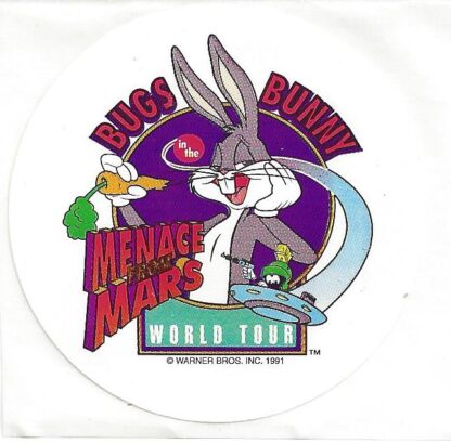 Sticker: Bugs Bunny Menace Wars World Tour