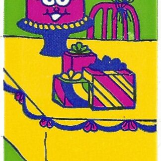 Teech-Um Sniff Bookmark:  Happy Birthday