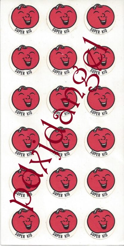Teech-Um Matte Sniff Sticker Sheet:  Cherry 2