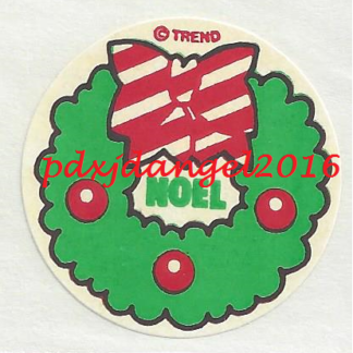 Trend Matte Sniff Sticker-Pine 2/Wreath