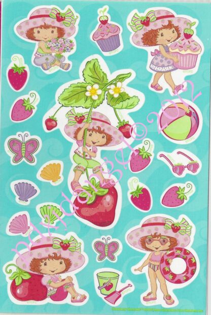 AGC Sniff Sticker Sheet: Strawberry Shortcake (Design 6)