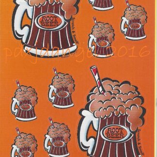 Mello Smello Sniff Sticker Sheet: Root Beer