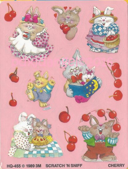 3M Sniff Sticker Sheet: Cherry