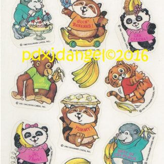 Ambassador Shirt Tales Sniff Sticker Sheet:  Banana