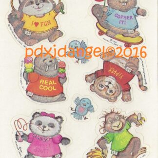 Ambassador Shirt Tales Sticker Sheet: Fuzzy