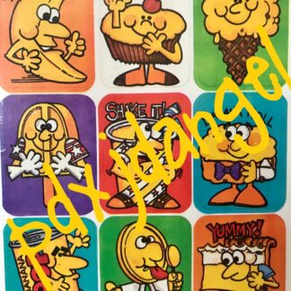 Sangamon Sniff Sticker Sheet:  Banana