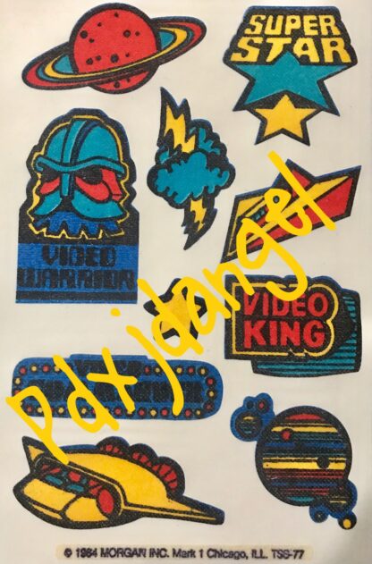 Mark 1 Matte Sniff Sticker Sheet: Space Galaxy Grape