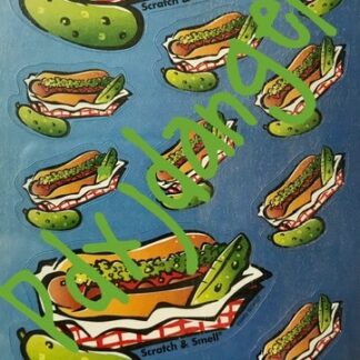 Mello Smello Sniff Sticker Sheet: Pickle