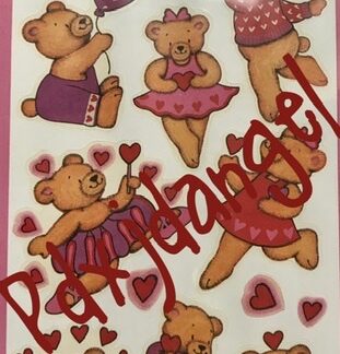 Vintage Mello Smello Sniff Sticker Sheet: Cinnamon