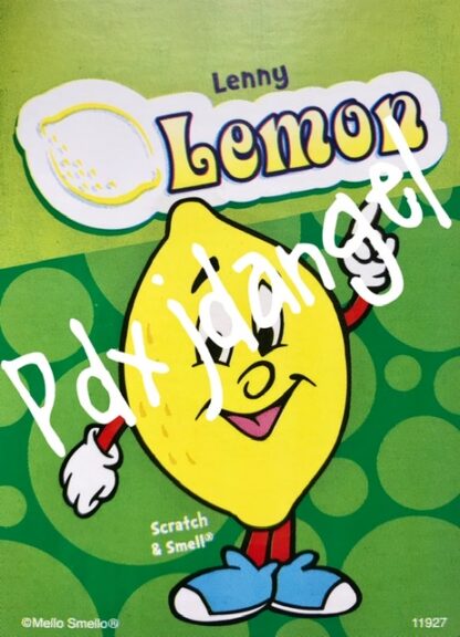 Mello Smello Sniff Trading Card: Lemon