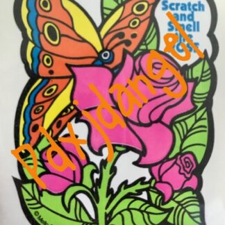 Mello Smello Matte Sniff Sticker-Rose