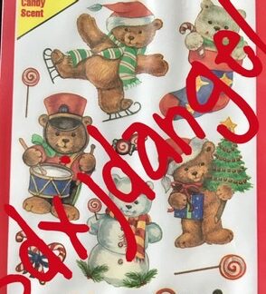 Vintage Mello Smello Sniff Sticker Sheet: Candy