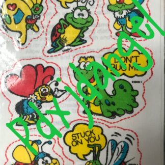Mark 1 Matte Sniff Sticker Sheet In Package : Iron-ables Bugs