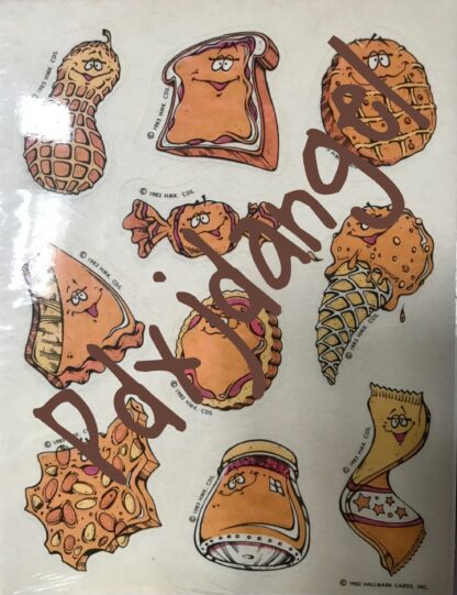 Ambassador Sniff Sticker Sheet:  Peanut Butter