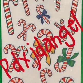 Vintage Mello Smello Sniff Sticker Sheet: Peppermint