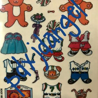 Sticker Scene Sniff Sticker Sheet:  Root Beer Bears
