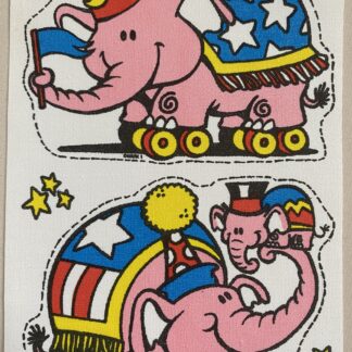Mark 1 Matte Sniff Sticker Sheet: Elephants
