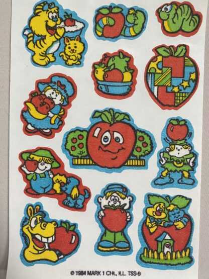 Mark 1 Matte Sniff Sticker Sheet: Apple