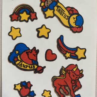 Mark 1 Matte Sniff Sticker Sheet: Taurus