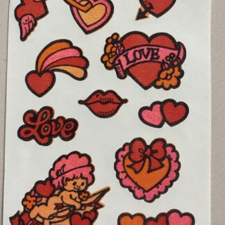 Mark 1 Matte Sniff Sticker Sheet: Love/Angel/Hearts