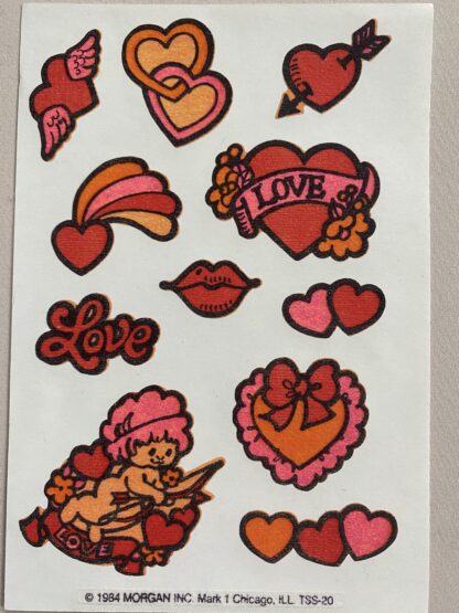 Mark 1 Matte Sniff Sticker Sheet: Love/Angel/Hearts