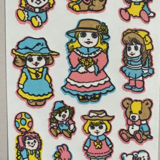 Mark 1 Matte Sniff Sticker Sheet: Kewpie Dolls