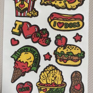 Mark 1 Matte Sniff Sticker Sheet: I Love...