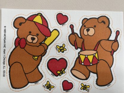Mark 1 Matte Sniff Sticker Sheet: Large Bears