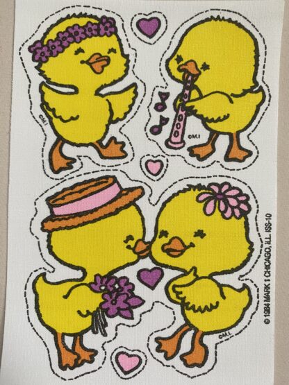 Mark 1 Matte Sniff Sticker Sheet: Ducks